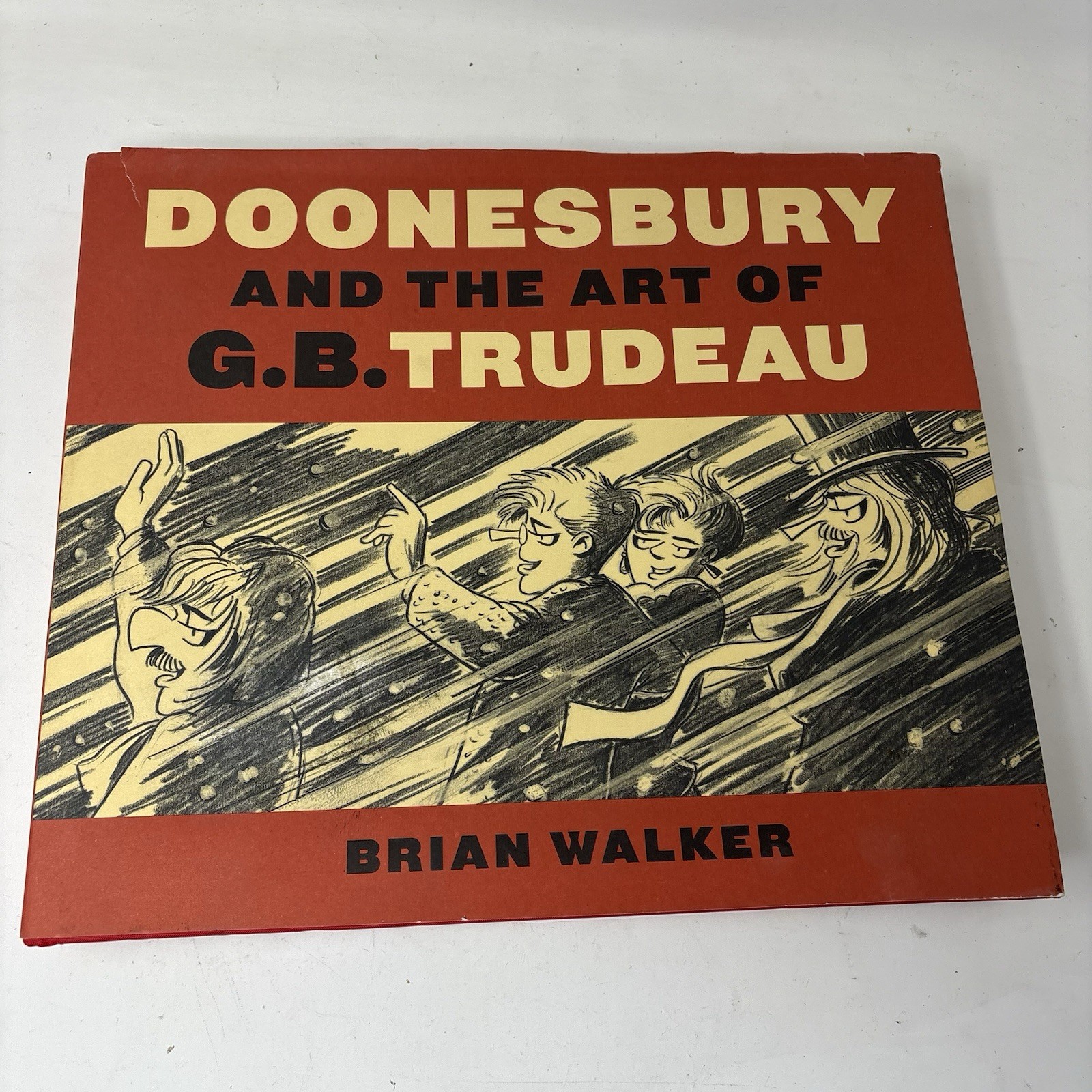 Doonesbury and the Art of G B Trudeau 1st Edition 1st Print Yale Hardcover
