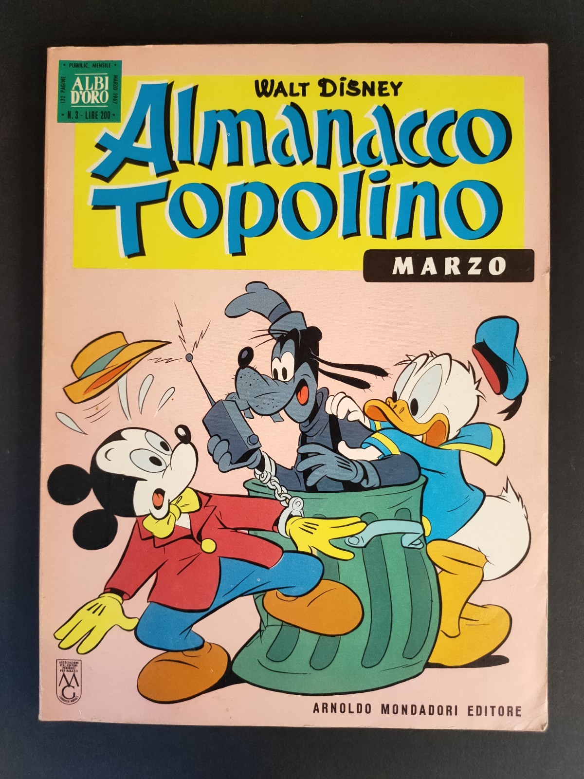 ALMANACCO TOPOLINO DEL 1967 N. 3 (cod.L4)