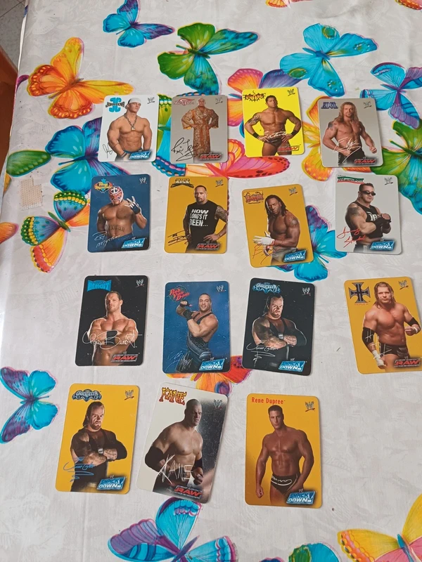 Carte WWE wrestling