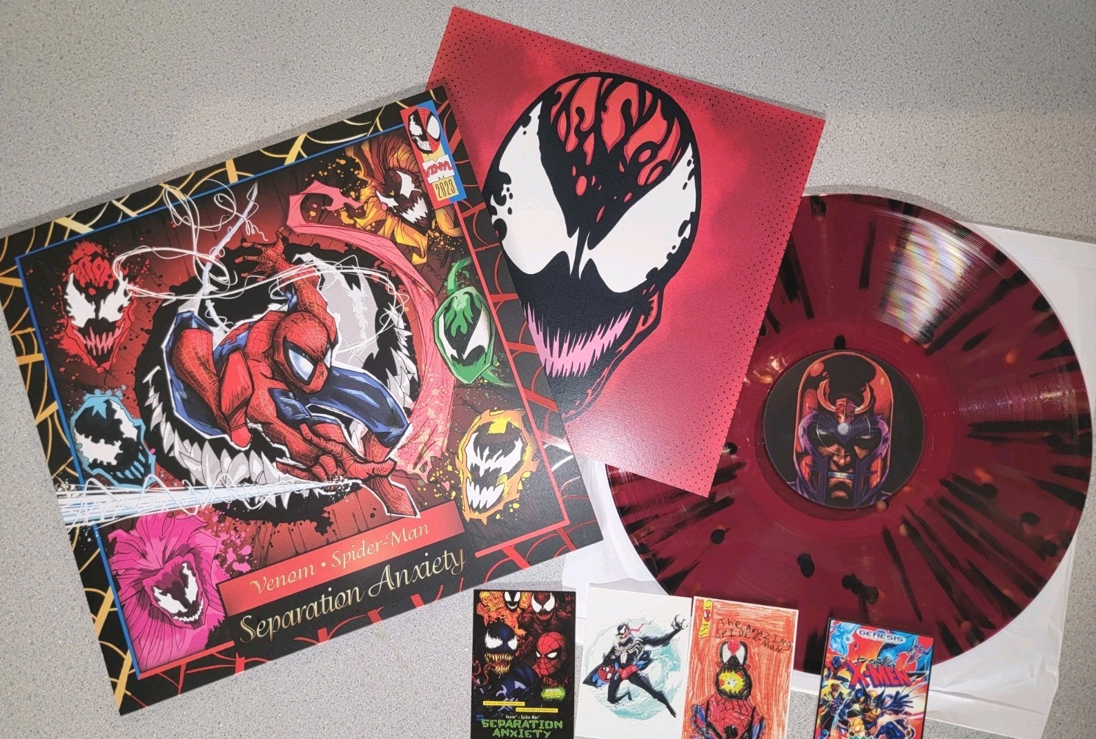 New Spider-Man/Venom Separation Anxiety X-Men Soundtrack OST Vinyl LP Record