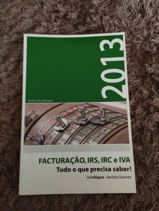 Faturação, irs, irc e IVA