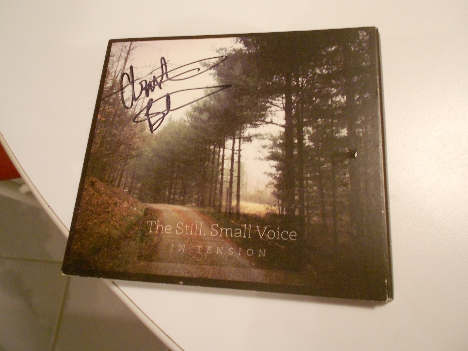 christiana benton cd the still, small voice in tension 2012 - signed-excellent 