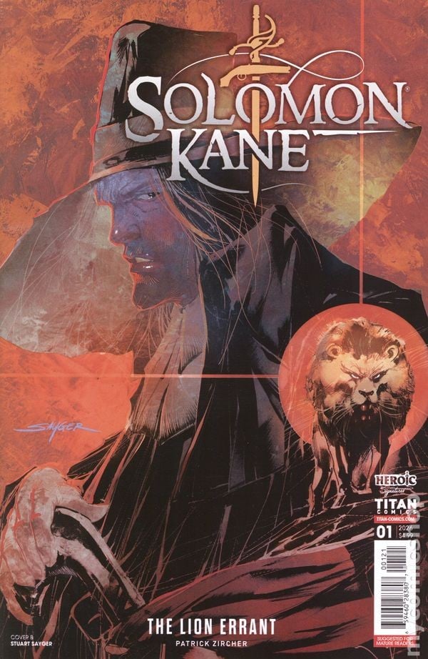 Solomon Kane il Leone Errante 1B FN 2026 Immagine Stock