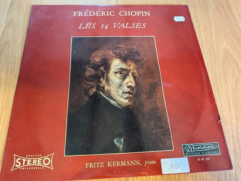 33 tours 1/3 Frédéric Chopin : Les 14 valses