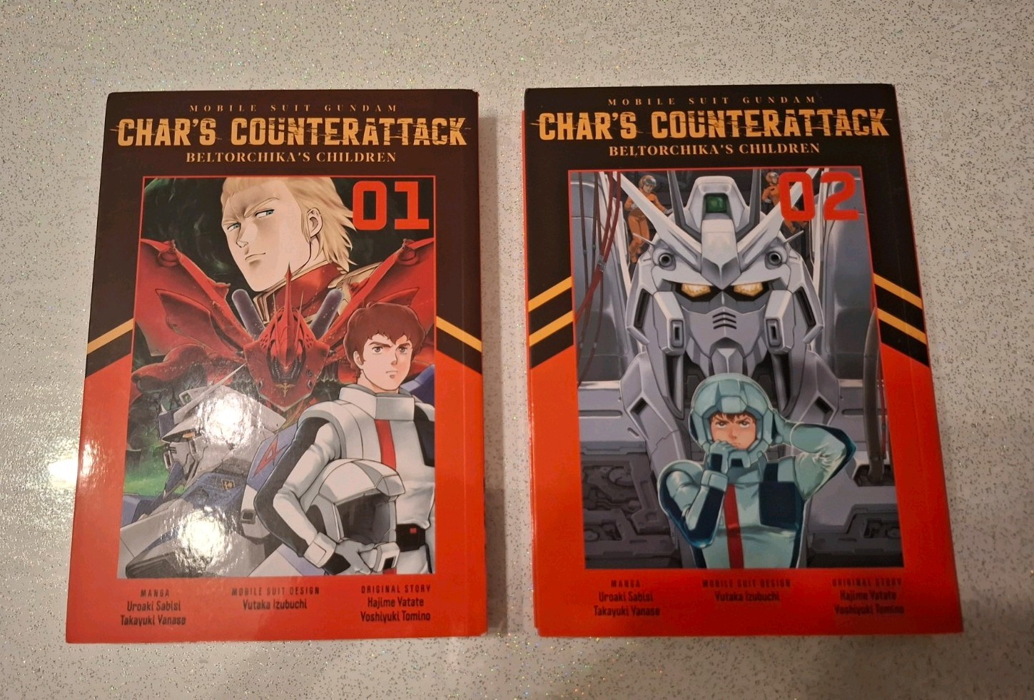 Mobile Suit Gundam Char's Counterattack Volume 1,2Manga - Beltorchika's English