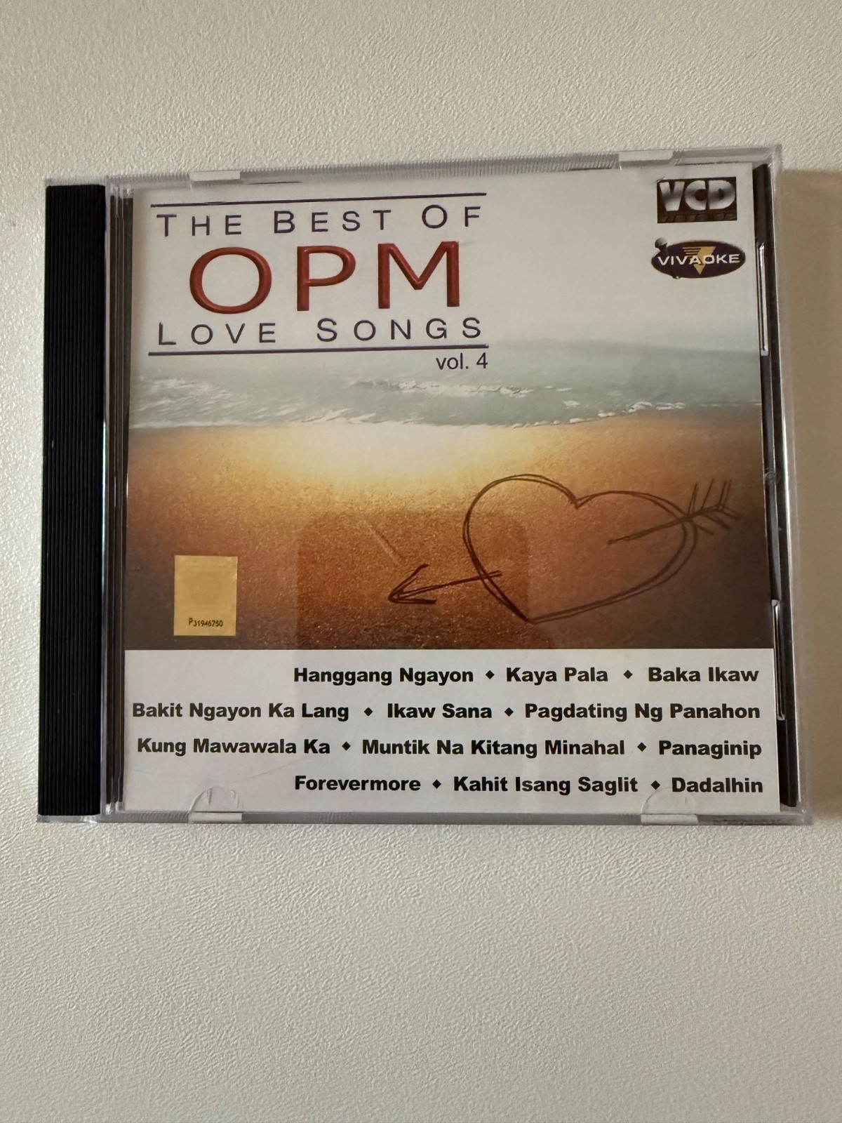 The Best Of OPM Love Songs Vol 4 VCD Vivaoke 2002 Play Tested Philippines