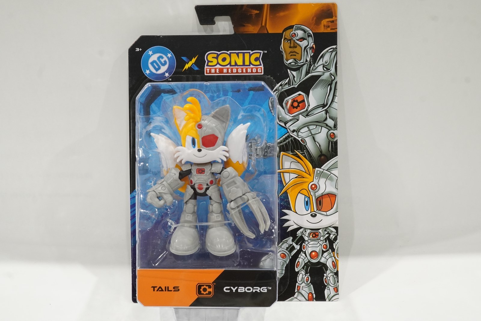 Sonic the Hedgehog DC TAILS AS CYBORG 5" Figura Jakks Pacific 2025 NUOVO RARO