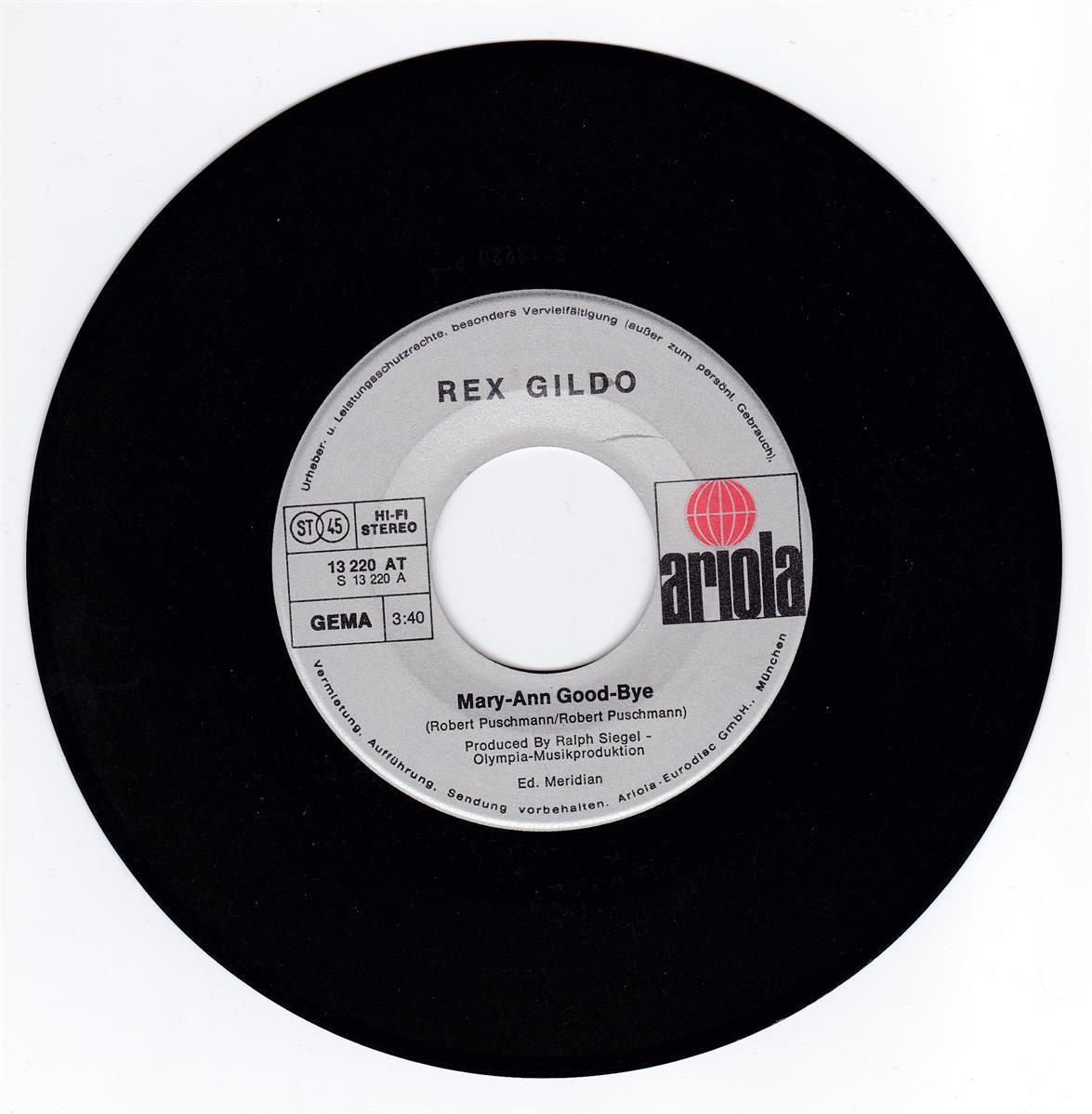 Rex Gildo - Mary-Ann Good-Bye ++ used ++