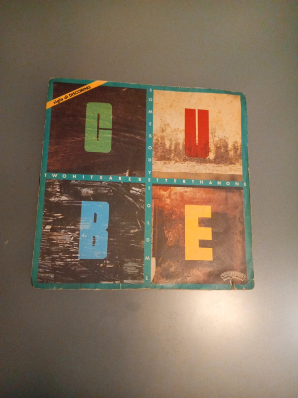 Vinile 45 giri Cube sigla di Discoring