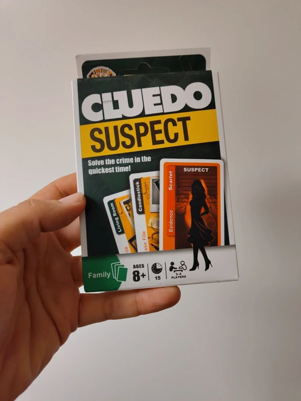 Kartenspiel "Cluedo Suspect" (auf Englisch)