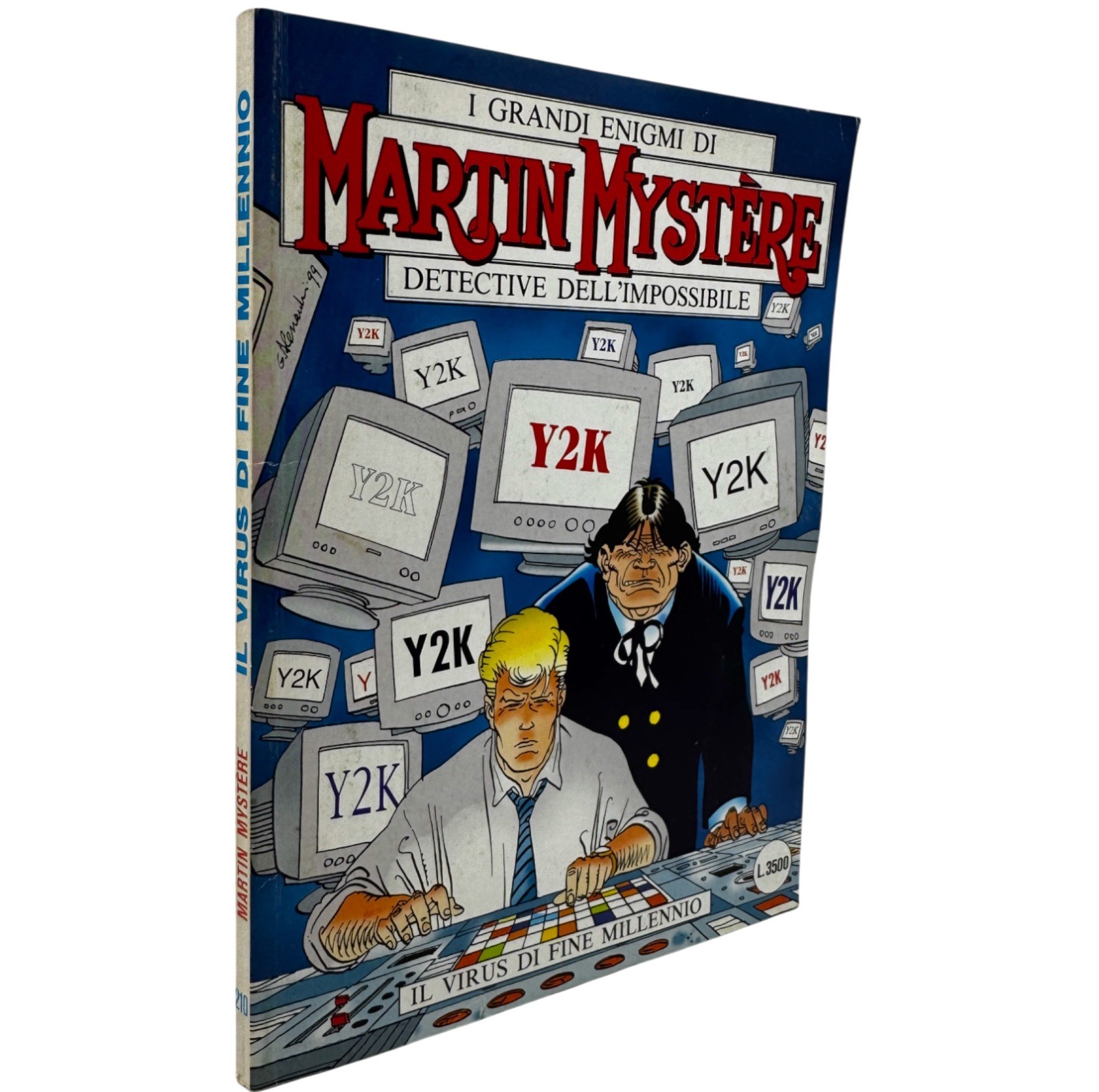 Martin Mystère 210 Il Virus di Fine Millennio Alfredo Castelli Bonelli 1999