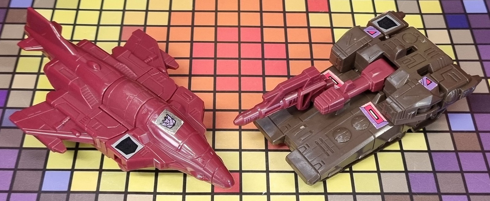 Volani Vintage Hasbro Transformers G1 Decepticon Duocon Completo