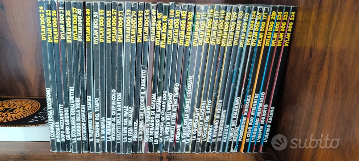 40 Dylan Dog misti (3 doppioni) in blocco