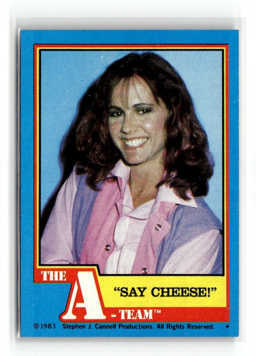 Carta Topps A-team 1983