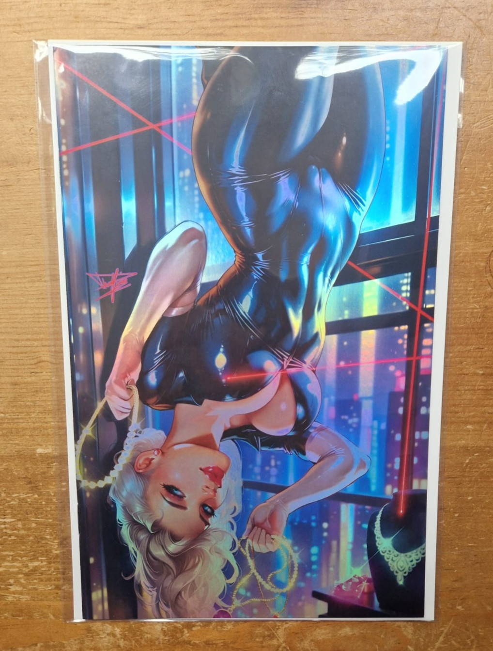 Artist Alley Comics Multiverse Saga Black Cat Burglar Virgin Foil