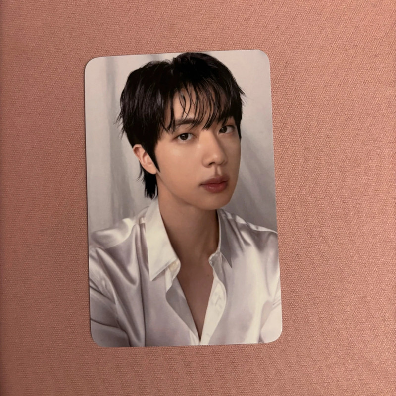 BTS Seokjin Madrid Photocard