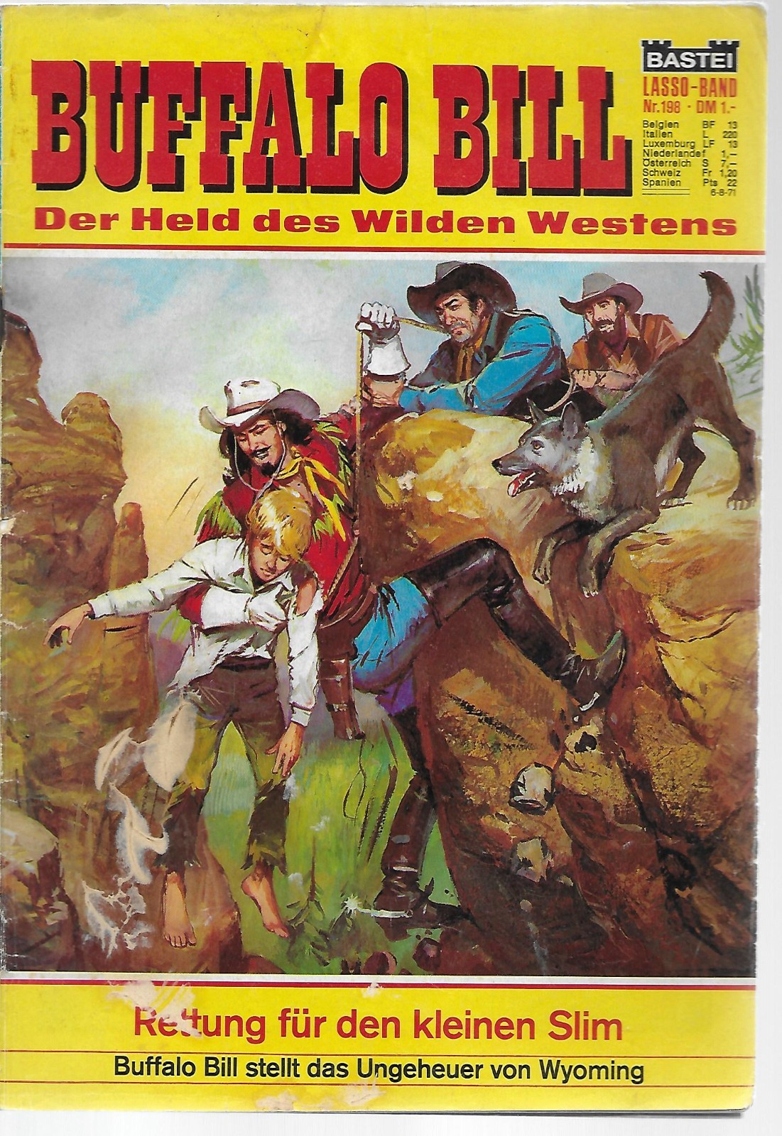 BUFFALO BILL (Volume Lasso) n.198 / Editore Bastei