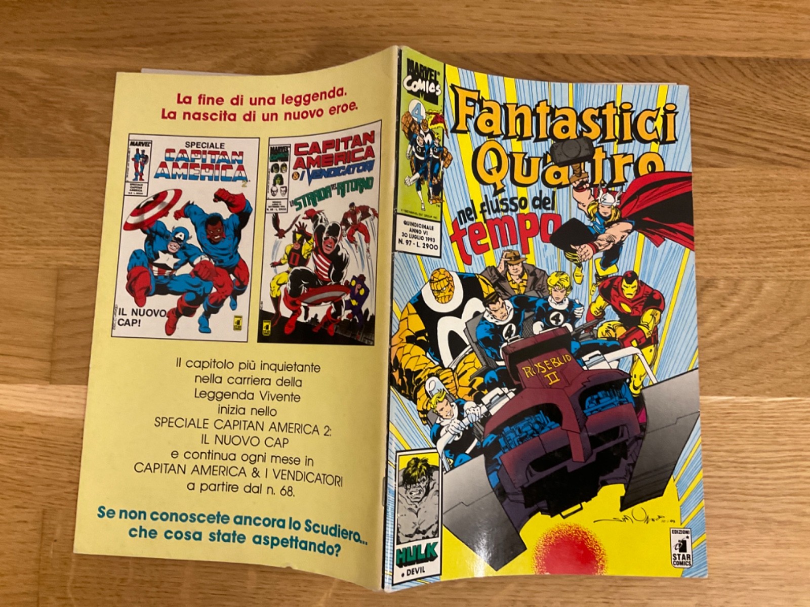 FANTASTICI QUATTRO n. 97  - 1993 STAR COMICS - OTTIMO - MARVEL