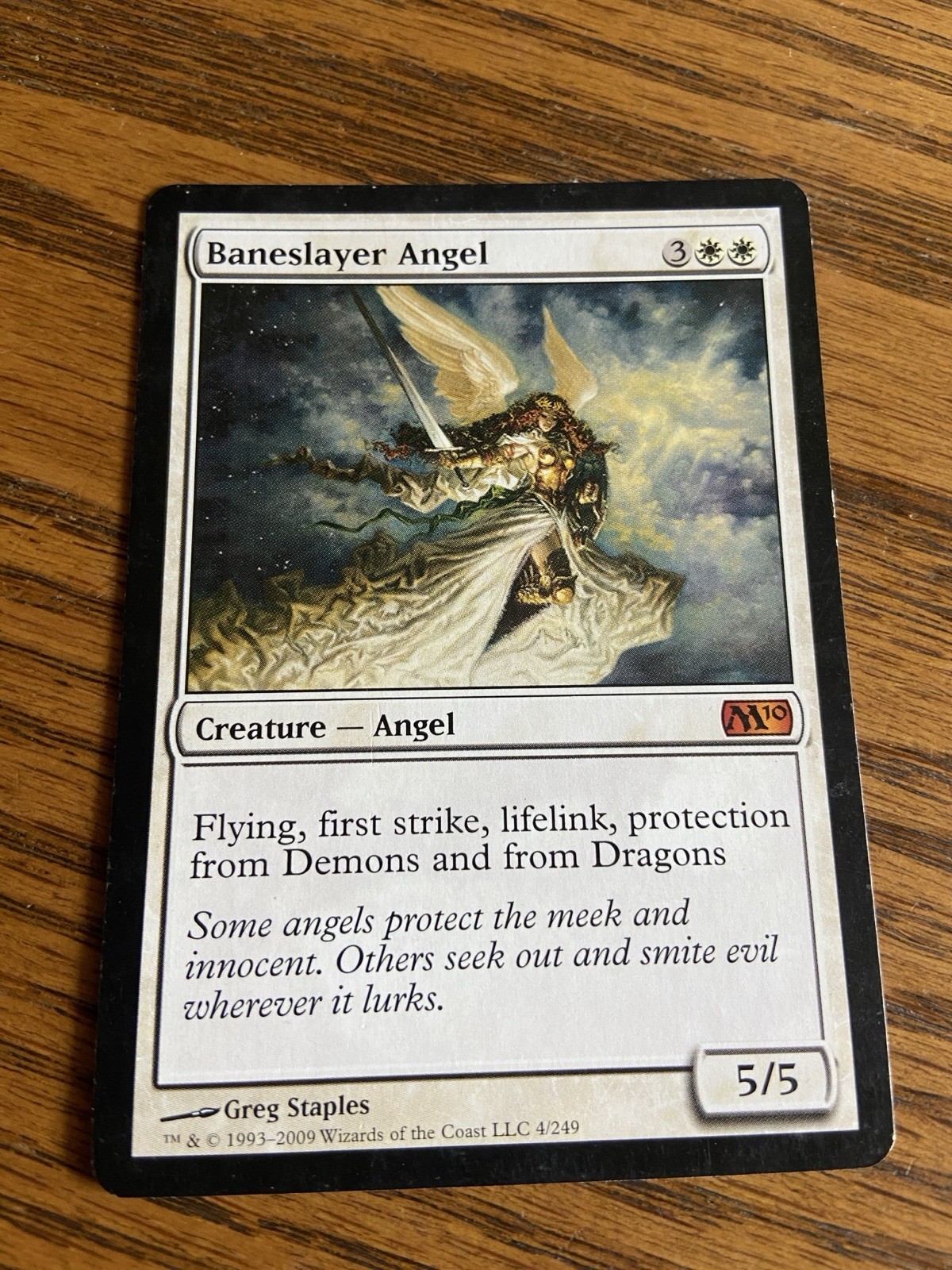 MTG Baneslayer Angel - Magic 2010 #4