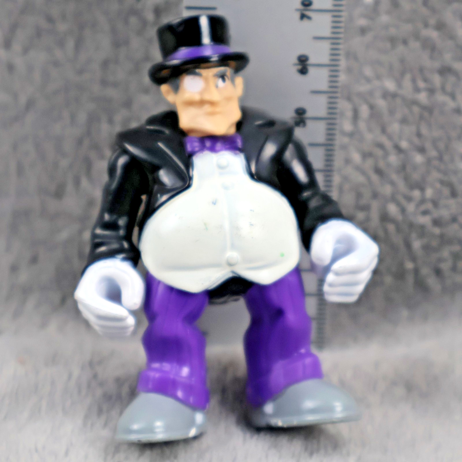 DC Comics Batman Il Pinguino Action Figure 1:24 Top Hat Tuxedo Plastica Sciolto