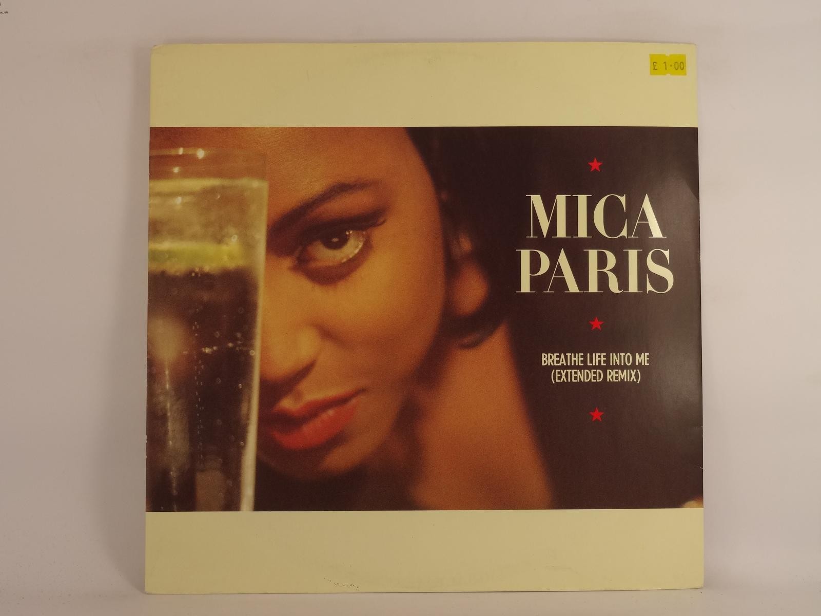 MICA PARIS BREATHE LIFE INTO ME (168) 3 Track 12" Single plus Picture Sleeve ISL