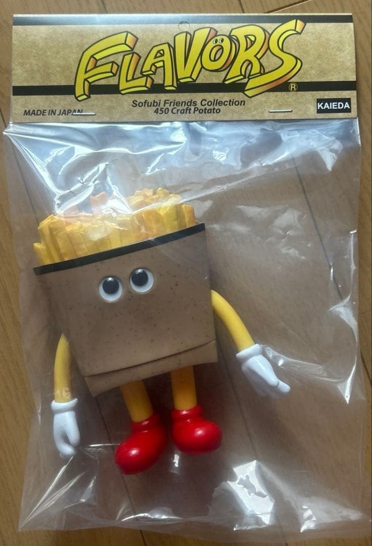 Figura artigianale in vinile morbido aromi di patate (aromi Kaieda) - mai aperta