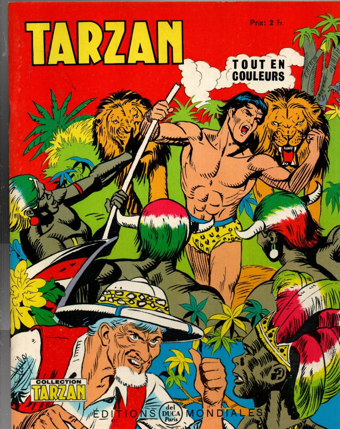 TARZAN Tout en couleurs n°27. Editions Mondiales  1967. Etat neuf