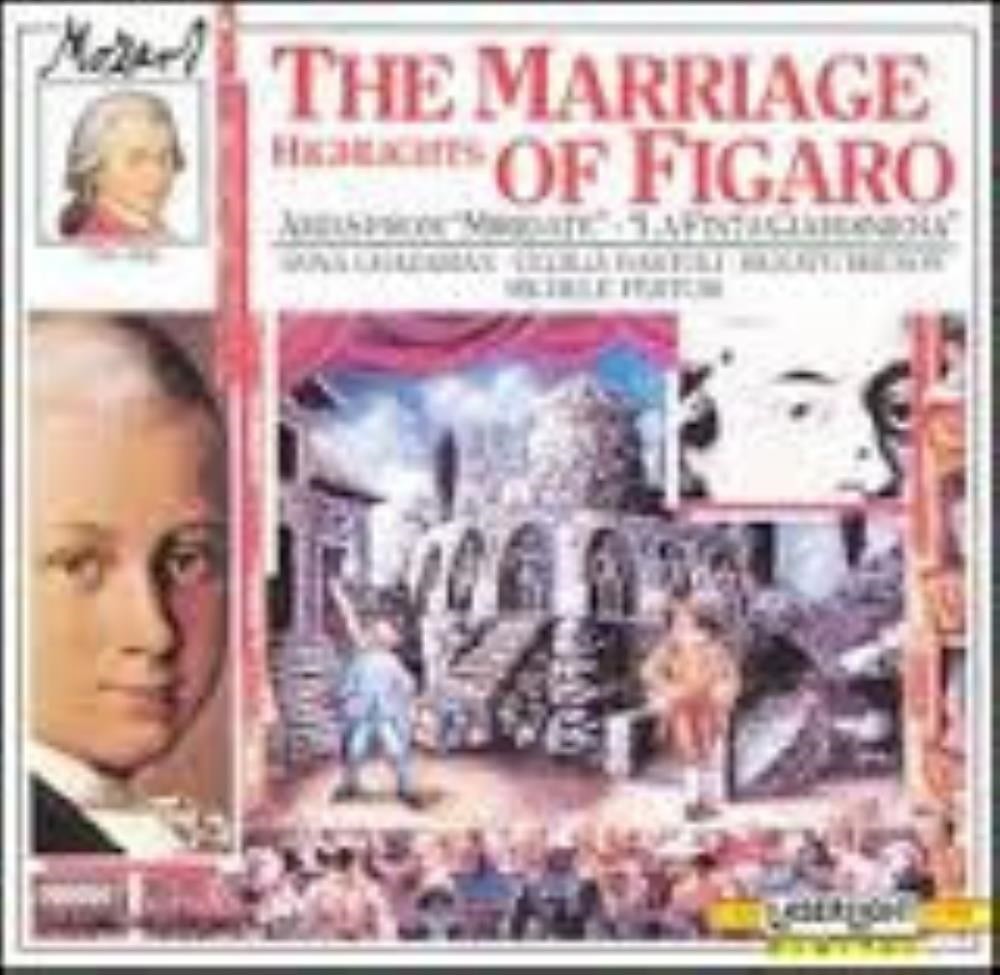 Wolfgang Amadeus Mozart – The Marriage Of Figaro - Highlights CD Mozart (1990)