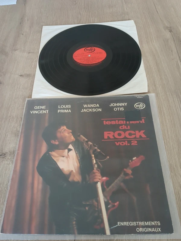 Testament du rock volume 2 - disque vinyle 33 tours