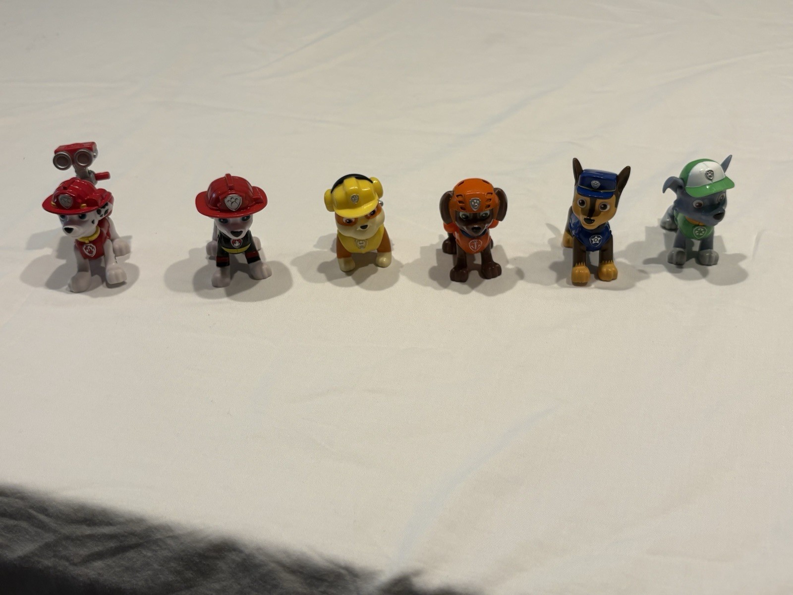 Lotto di 6 🔥 Paw Patrol Mighty Pups Super Paws pompiere misto Spin Master +++