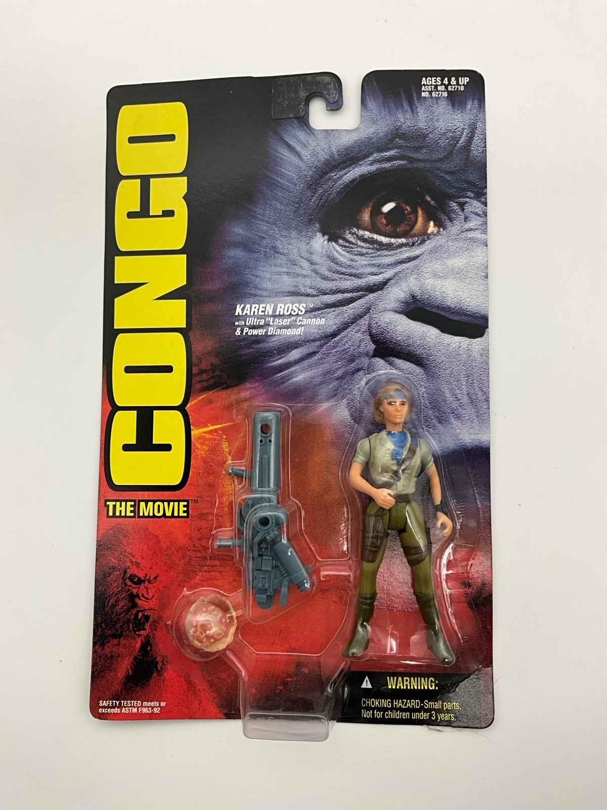 Kenner Congo KAREN ROSS 1995 campione di vernice prototipo collezione Jerry Palmer