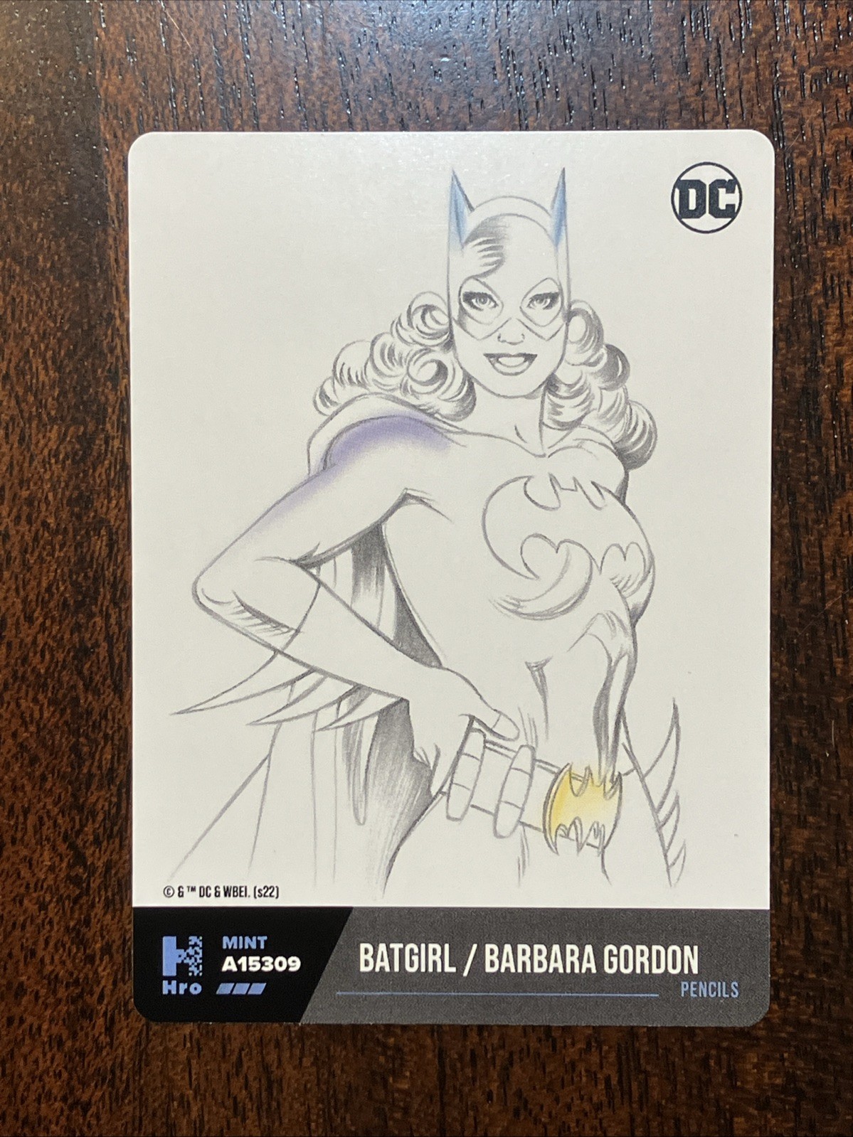 2022 DC Batgirl / Barbara Gordon Trading Card Fisica #15309