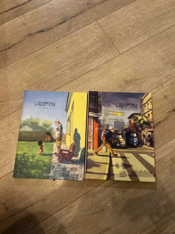 Bd roman graphique lot L’adoption