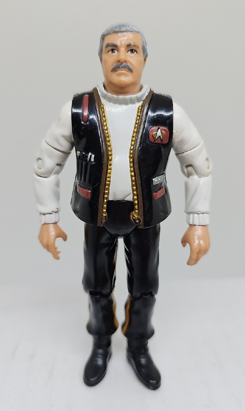 Modellino vintage 1993 Playmates Star Trek CAPTAIN SCOTTY SCOTT 4,75"