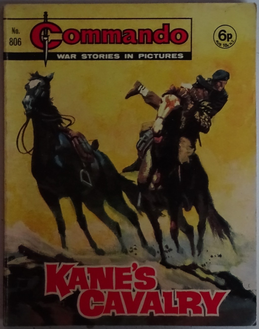 Commando Comic Issue no. 806 - Kane's Cavalry