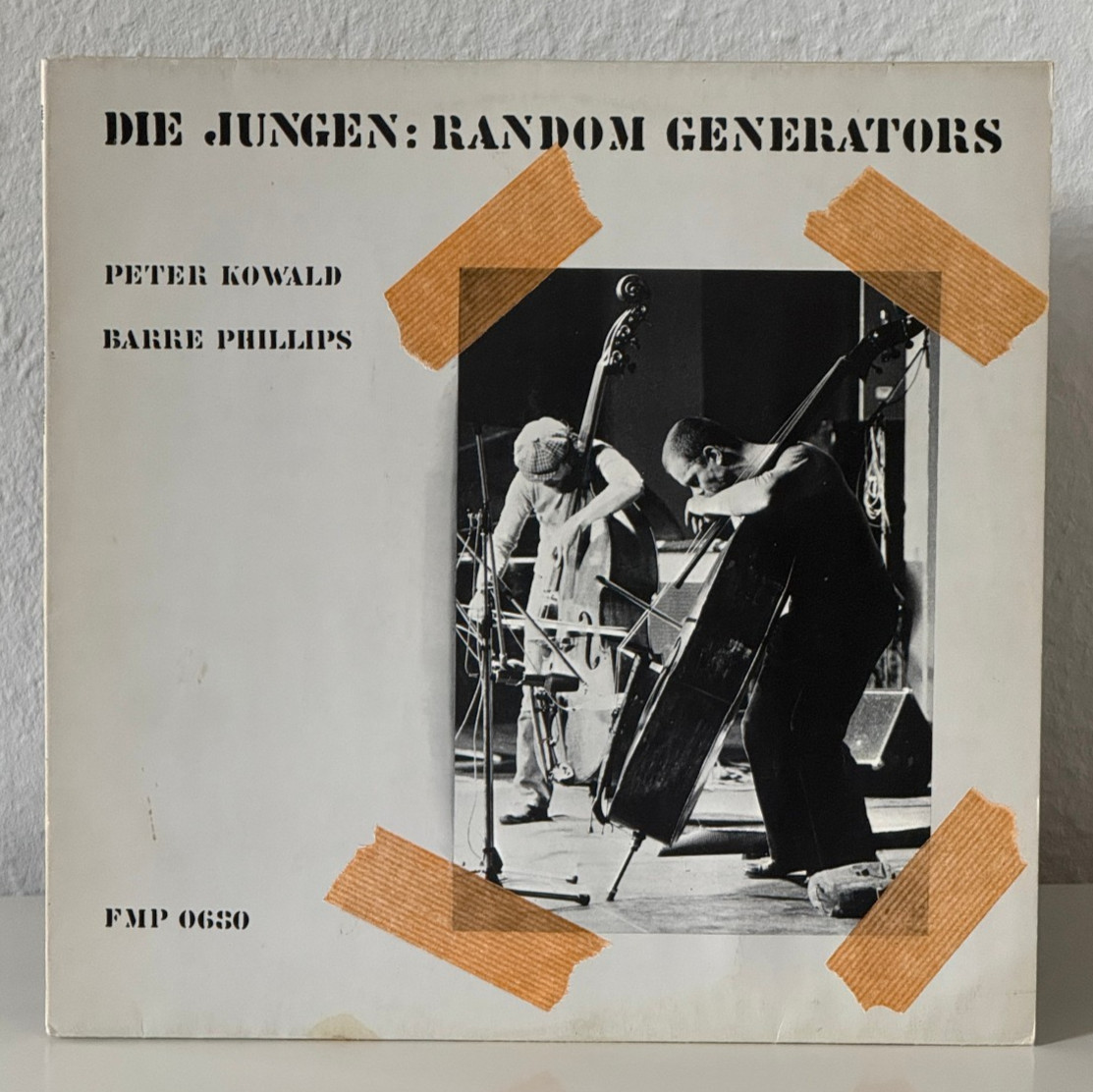 LP * PETER KOWALD / BARRE PHILLIPS - Die Jungen: Random Generators * FMP * 1979