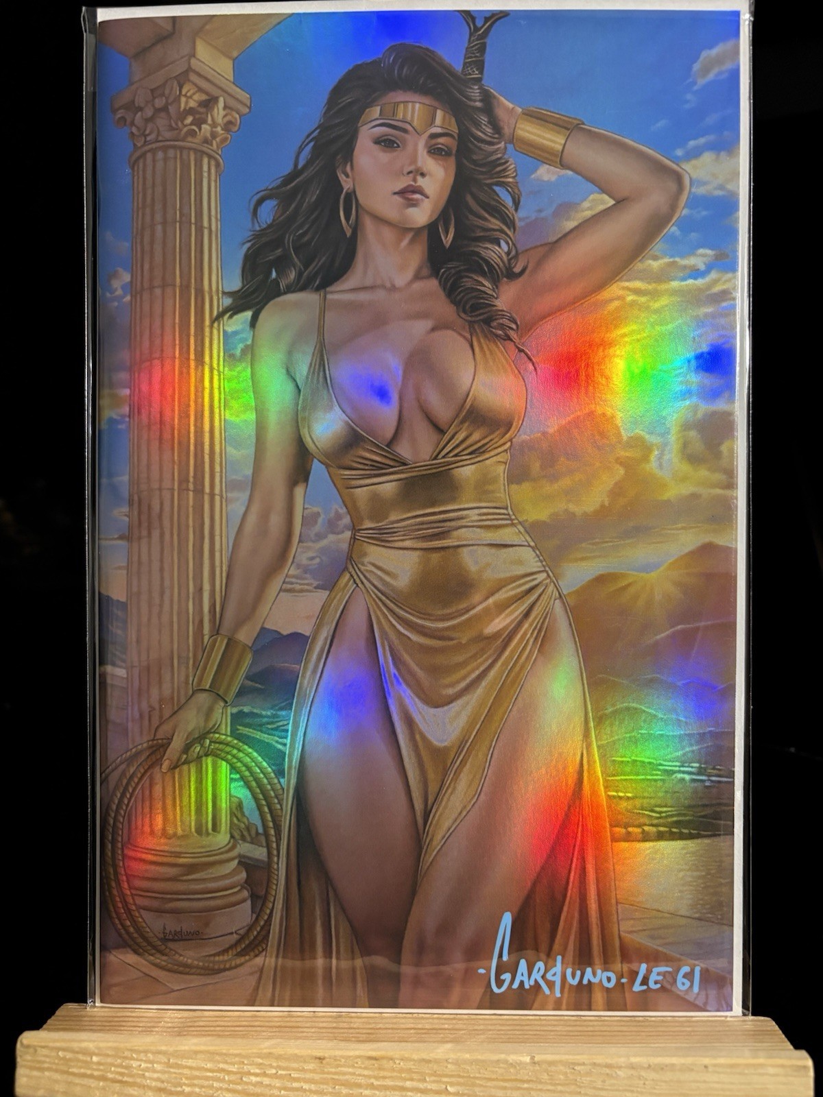 Wonder Woman di Victor Garduno Foil Cover A LTD 300 Esclusiva Principessa Amazzonica