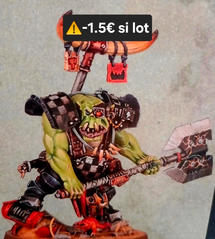 Groboss /Bigboss Orks Warhammer 40k Armageddon neuf