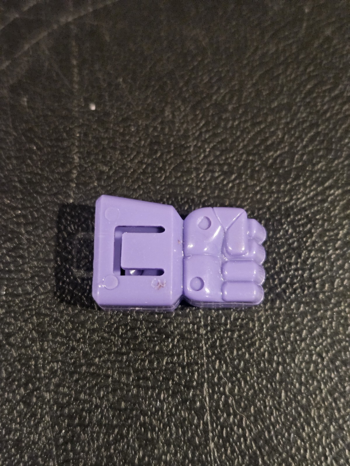 Vintage Transformers G1 Decepticon Seeker Jet Skywarp 1985 parte pugno sinistro Hasbro
