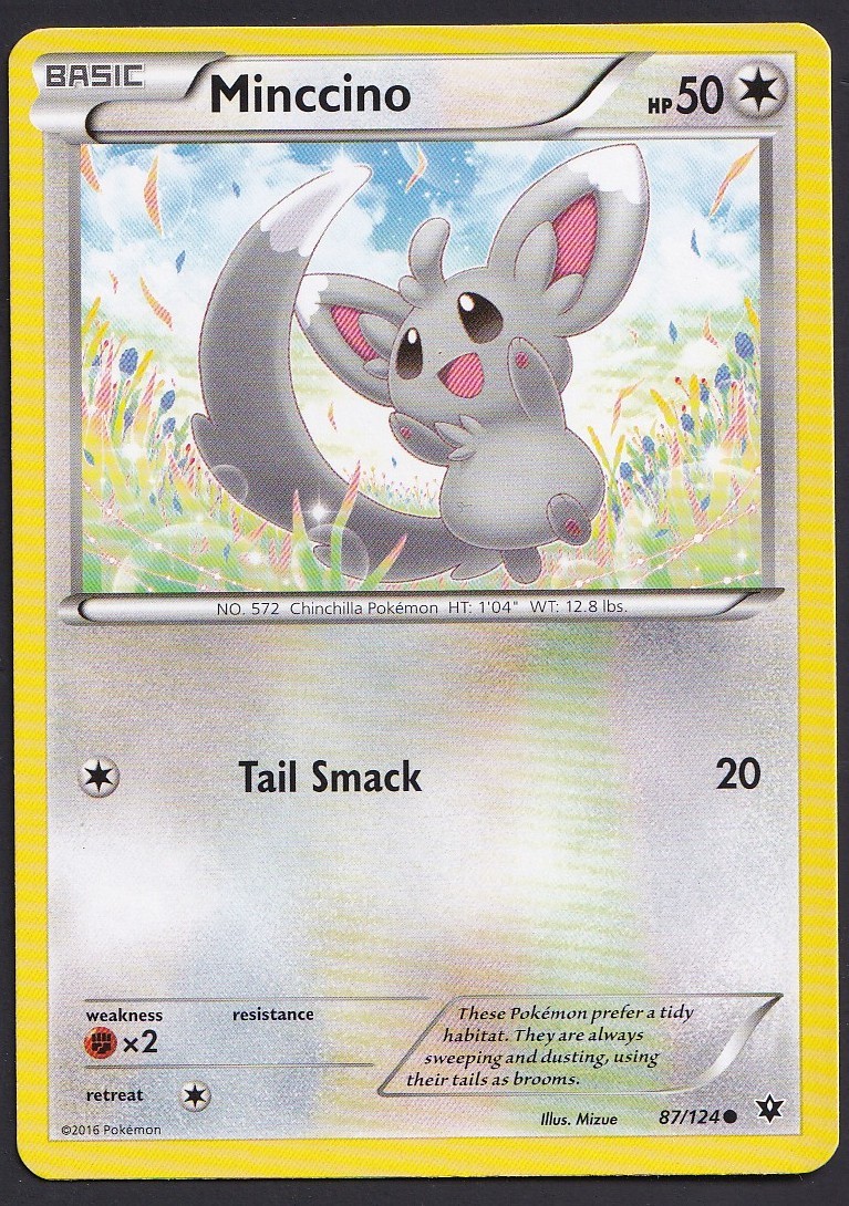 Minccino (87) #87/124 XY - Il destino si scontra