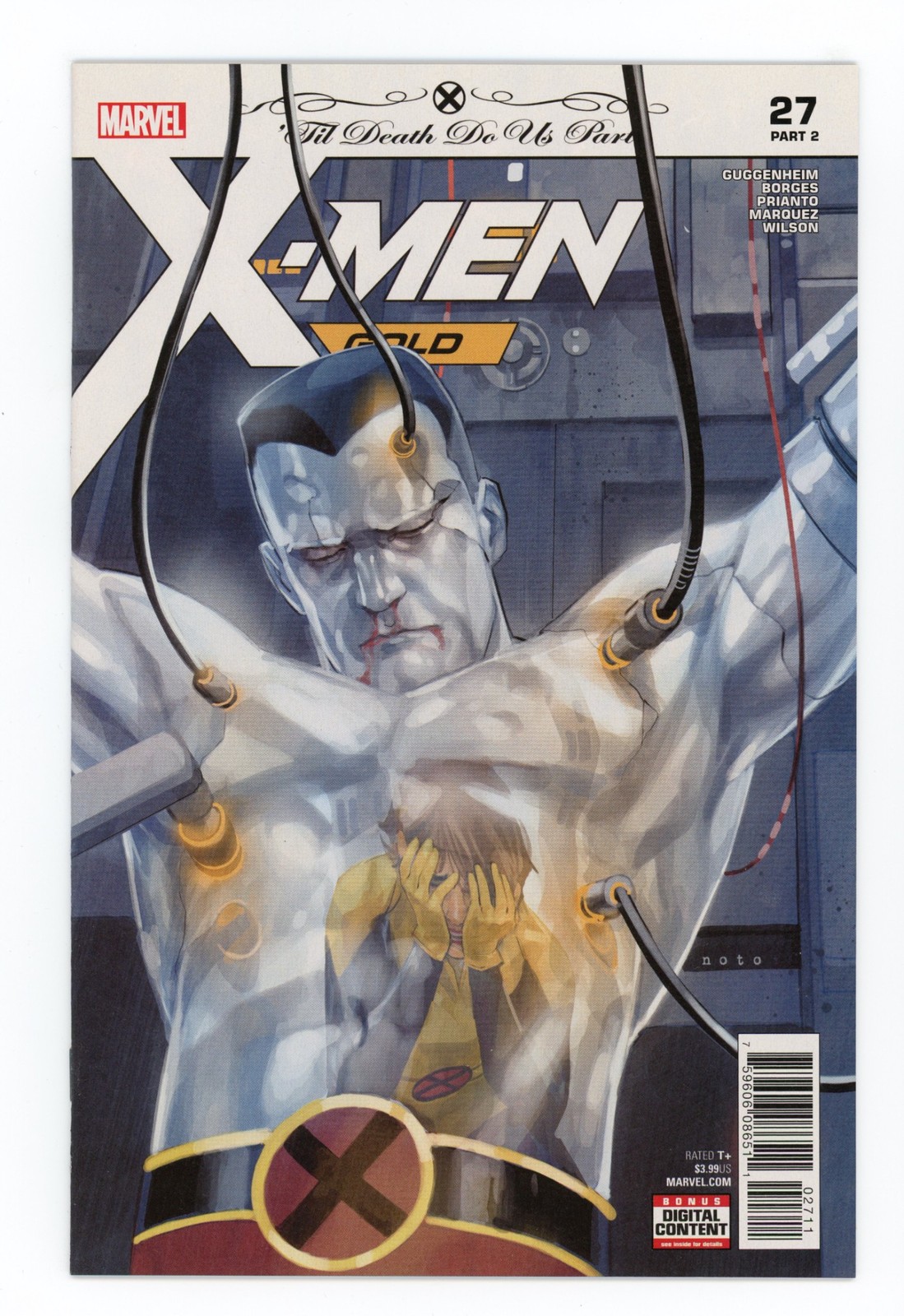 X-Men Gold #27 quasi nuovo + copertina Phil Noto 2018 Marvel Comics