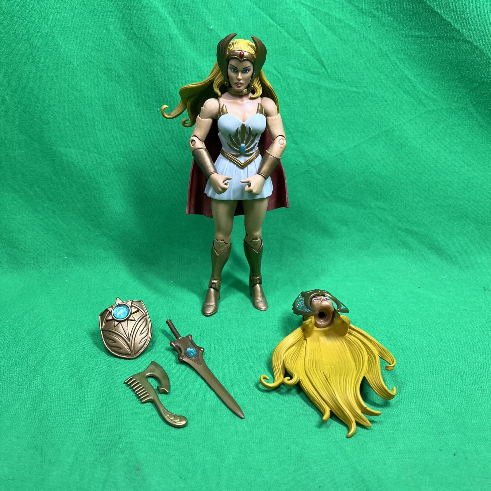 MOTU Matty Masters Of The Universe Classics She-Ra Action Figure (Q)