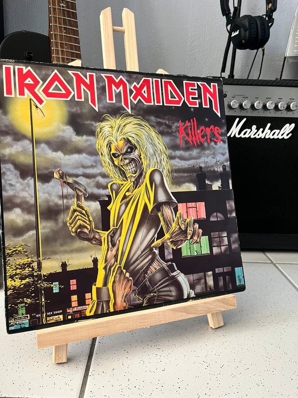 Iron Maiden - Killers Pressage Original Français 1981 Pathé Marconi vinyle LP 33