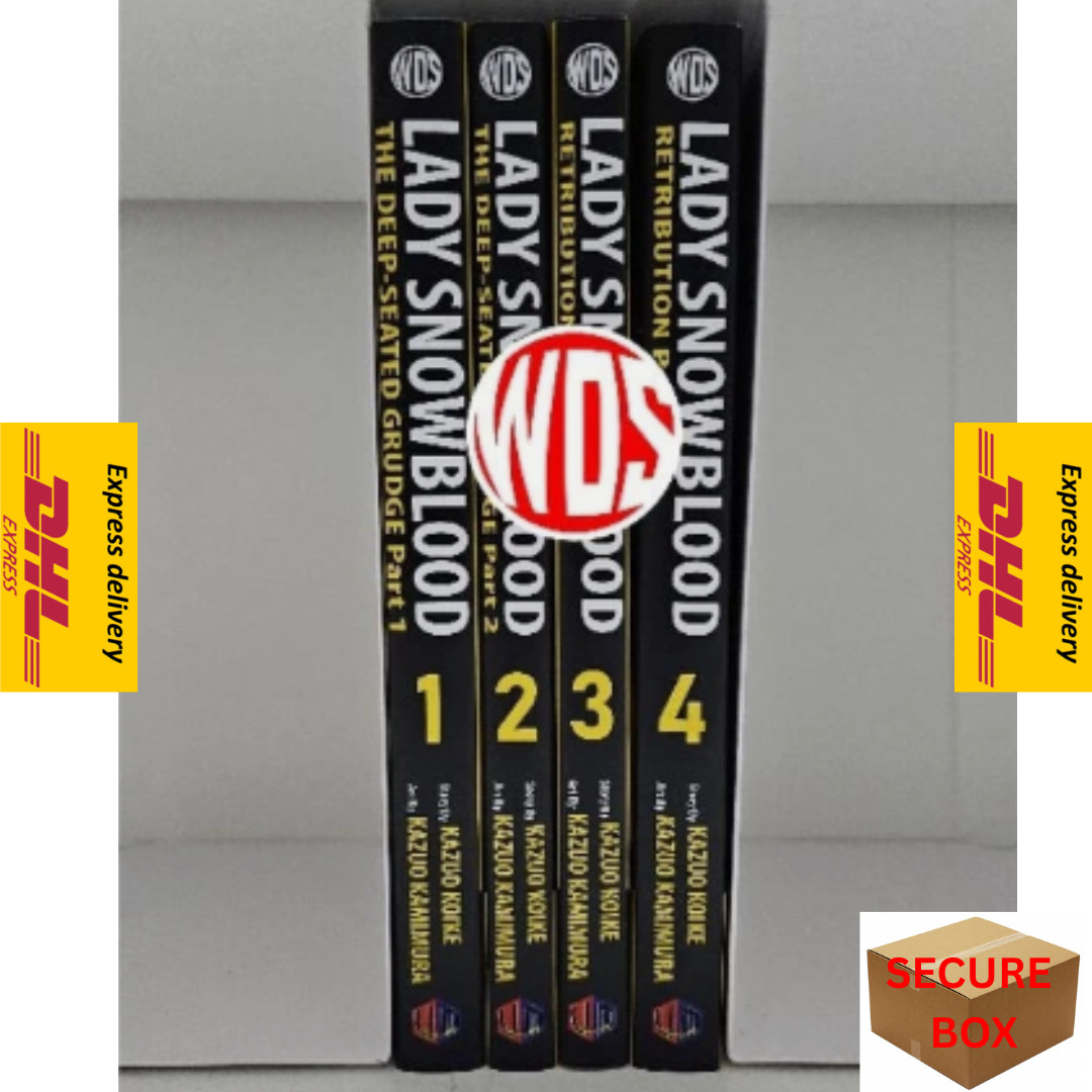 Lady Snow blood manga nuovo volume 1-4 FINE set edizione inglese fumetto - SPEDIZIONE VELOCE