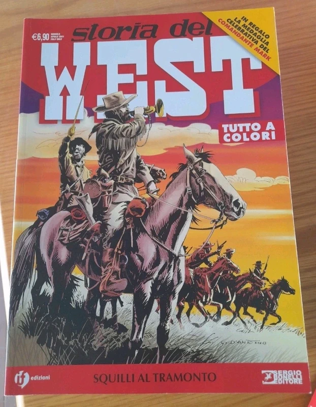 Storia del West numero 25, tutto a colori, edizioni IF/Sergio Bonelli editore 2021, ottimo