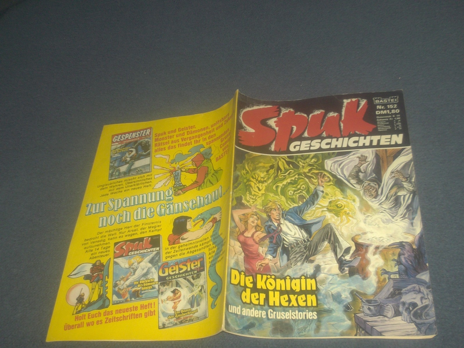 STORIE DI SPUK FUMETTO QUADERNO VOLUME N.152