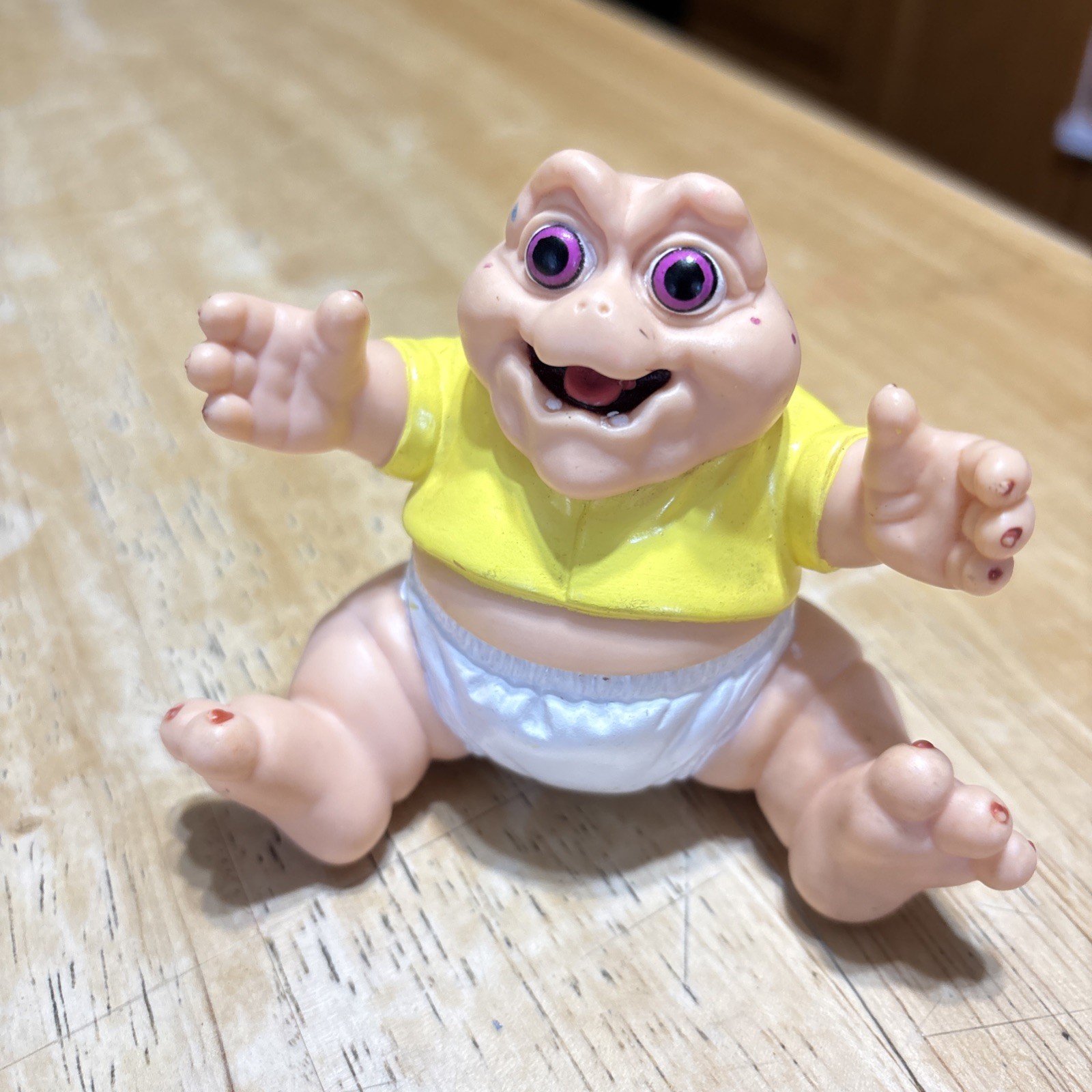Disney 90s TV Show The Dinosaurs Baby Sinclair Figure 3" Not The Mama PVC