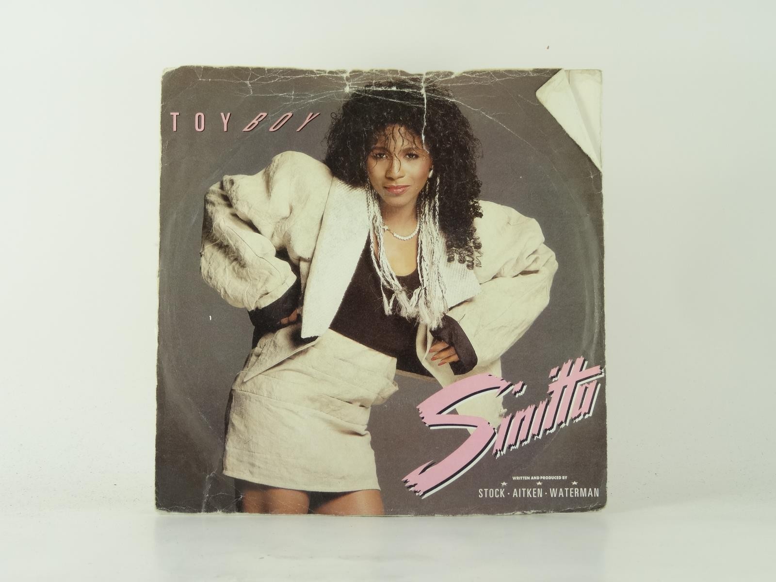 SINITTA TOY BOY (1) (26) 2 Track 7" Single including Picture Sleeve FANFARE RECO