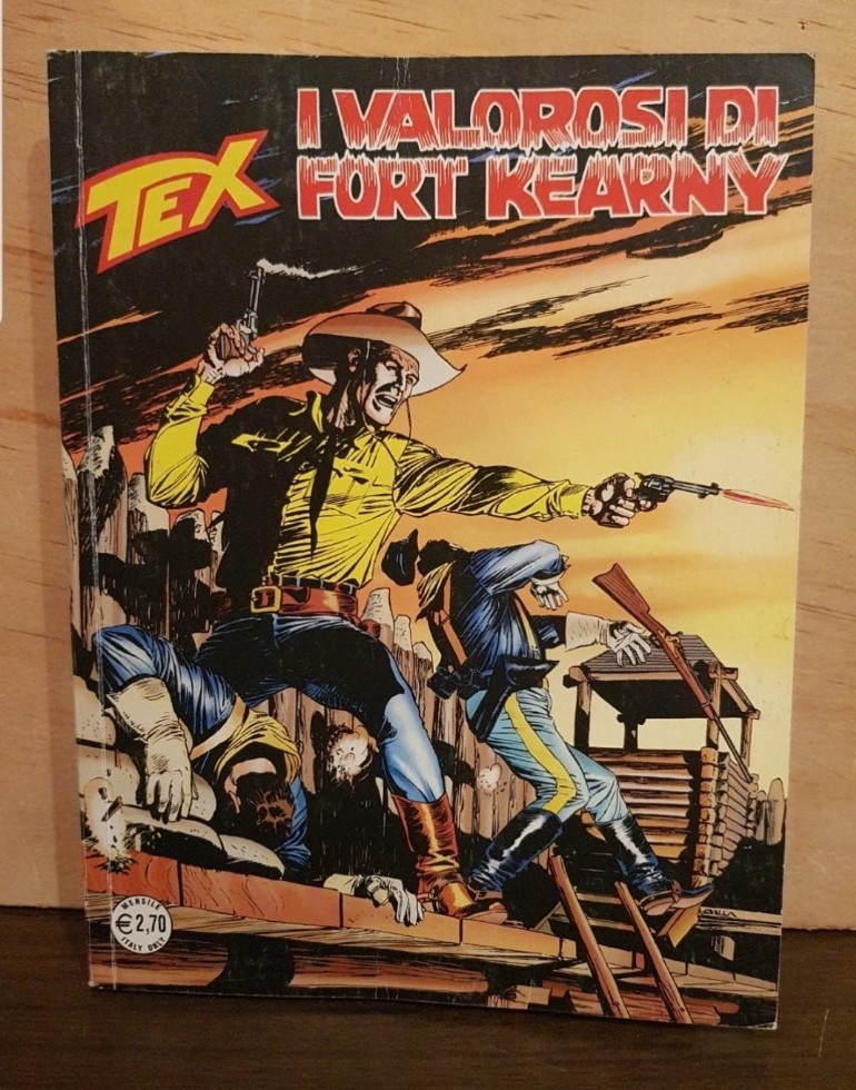 TEX I valorosi di Fort Kearny N°617 Marzo 2012 Albo a Fumetti Bonelli Editore 
