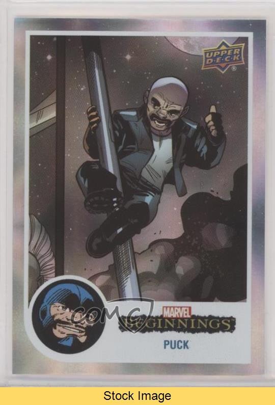 2022 Marvel Beginnings Vol 2 Series 1 White Rainbow beyond Puck #105 READ 0me2